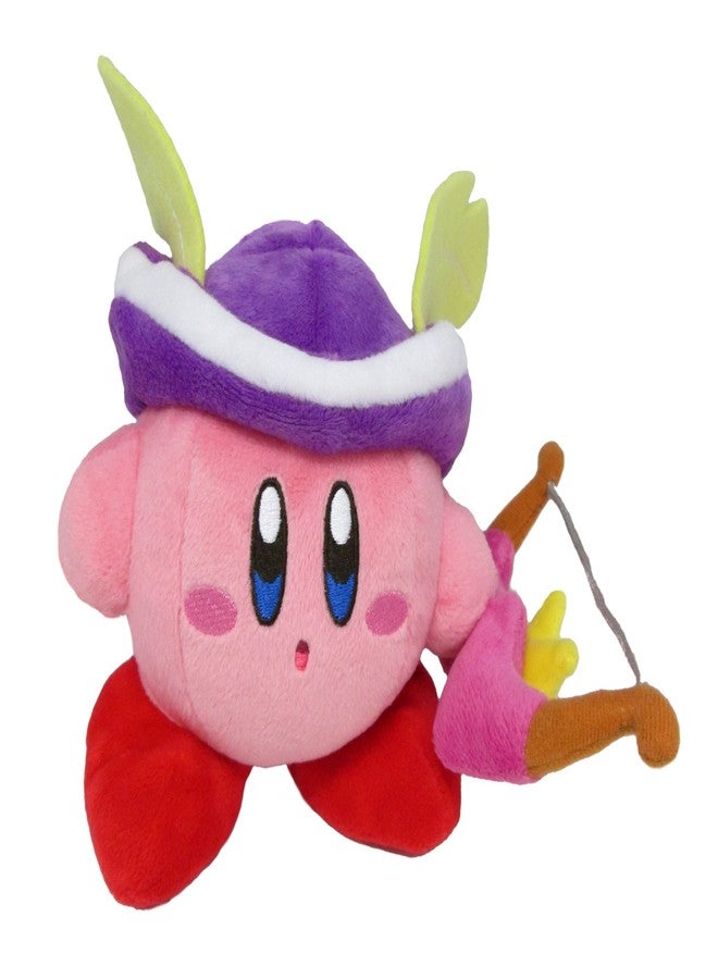 Little Buddy Kirby's Adventure All Star Collection Kirby Sniper Stuffed Plush, 5""", Multi-Colored